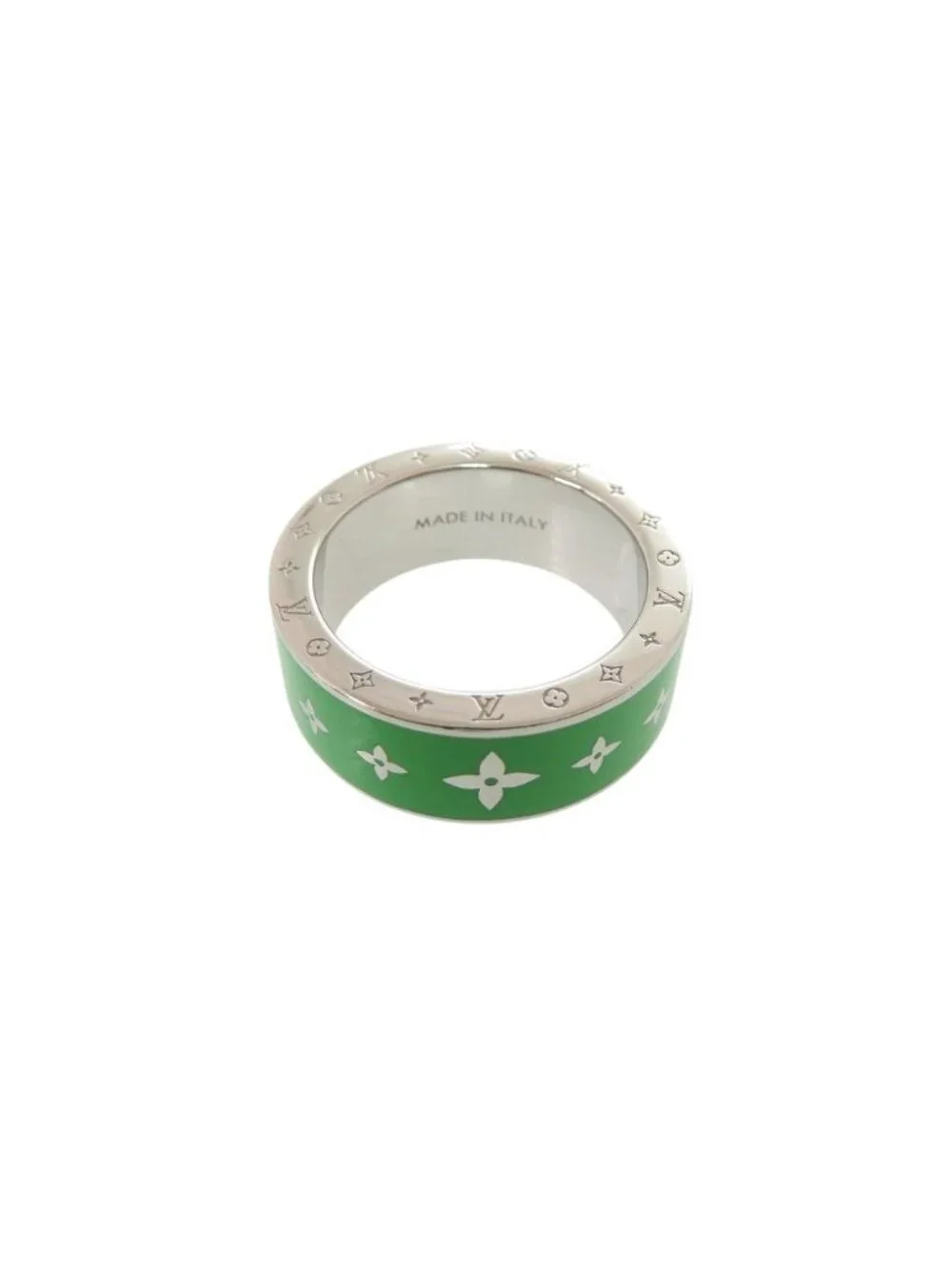 Louis Vuitton Bague Rainbow Set Metal Blue Green Ring